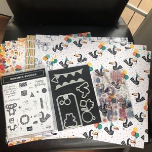 Bonanza Buddies stamp set, Dies & Paper